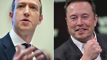 Elon Musk und Mark Zuckerberg