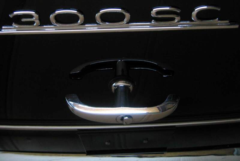 Emblem Mercedes 300 SC 3D Druck