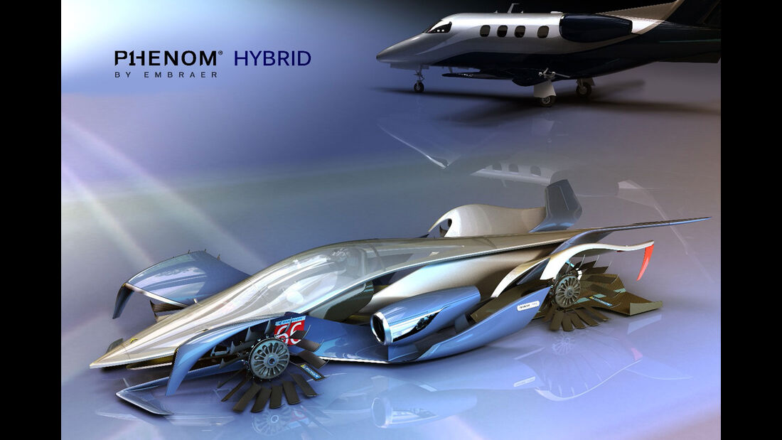 Embraer P1 Phenom Hybrid - Le Mans 2030 - Michelin Challenge Design - Motorsport