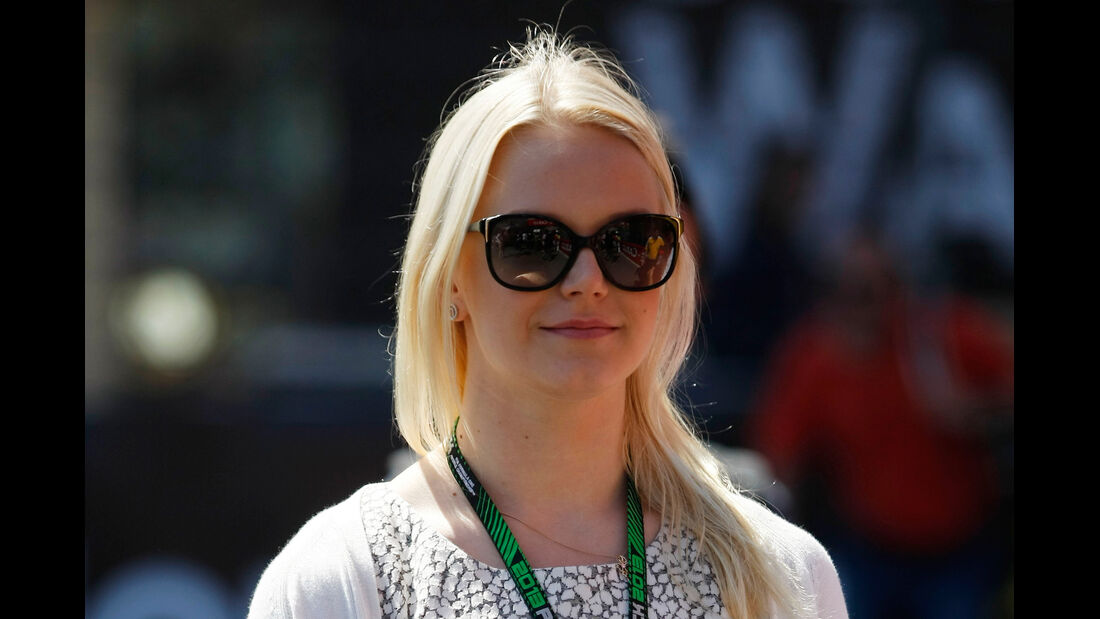 Emilia Pikkarainen (Freundin von Valtteri Bottas) - Formel 1 - GP Monaco - 22. Mai 2013