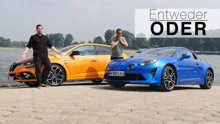 Entweder ODER Renault Megane R.S. Alpine A110