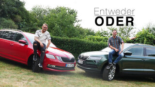 Entweder ODER Skoda Karoq Octavia Combi Vergleich