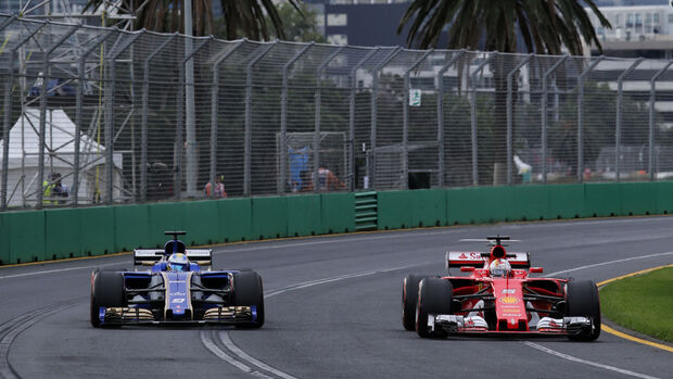 Ericsson & Vettel- GP Australien - Melbourne - 24. März 2017