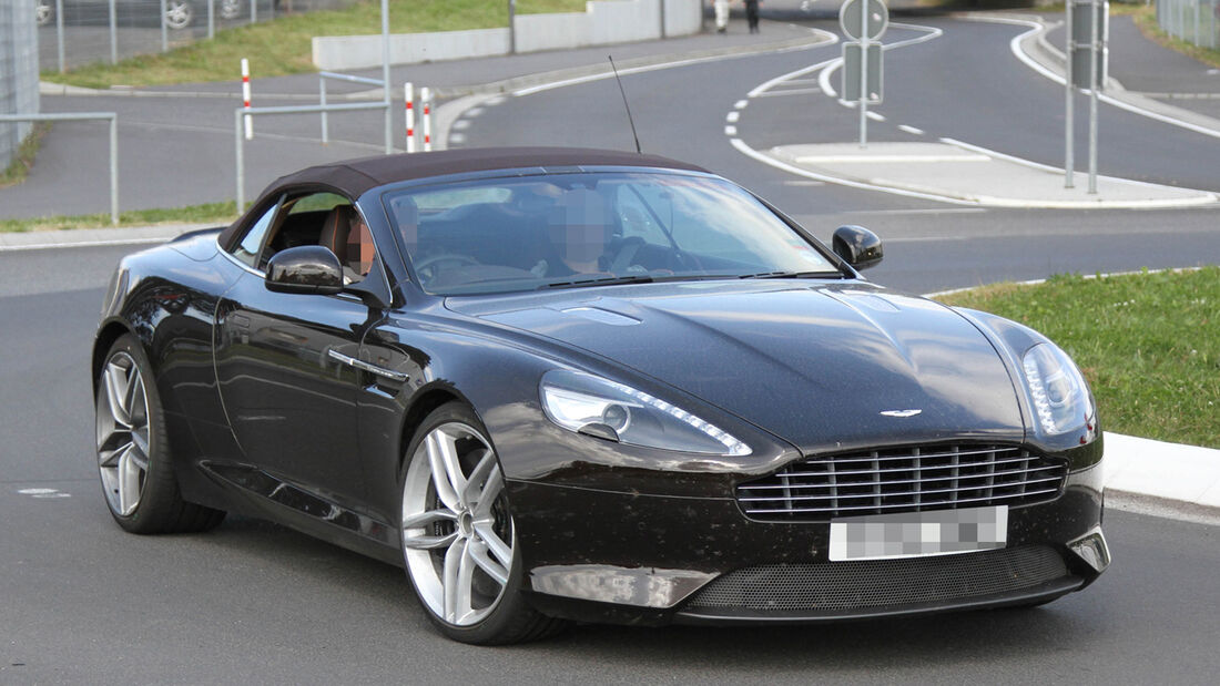 Erlkönig Aston Martin DB9 Volante