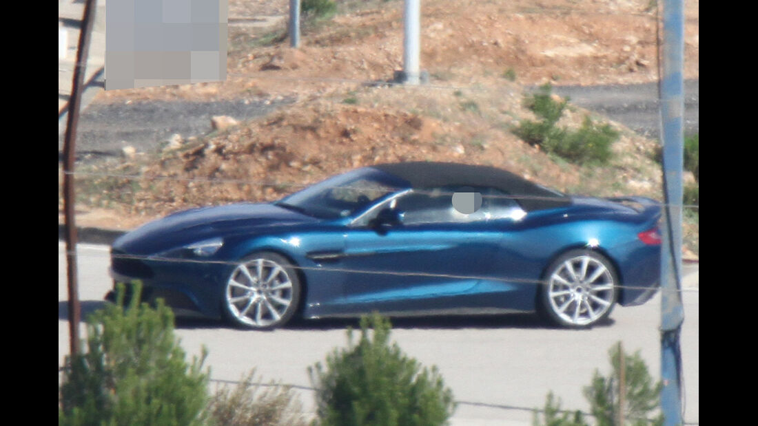 Erlkönig Aston Martin Vanquish Roadster