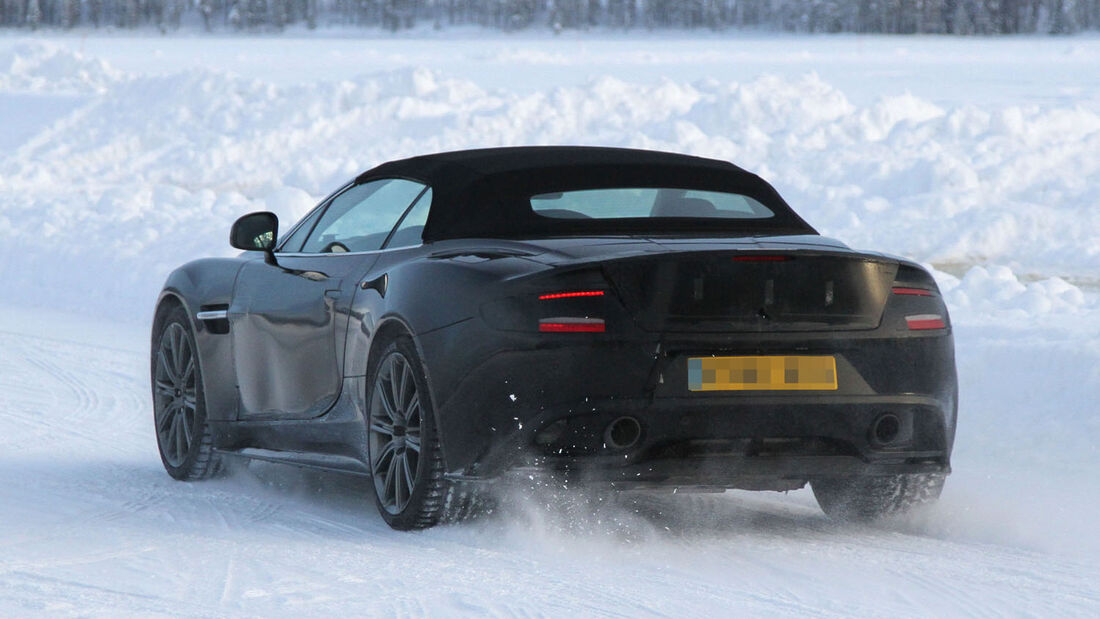 Erlkönig Aston Martin Vanquish Volante