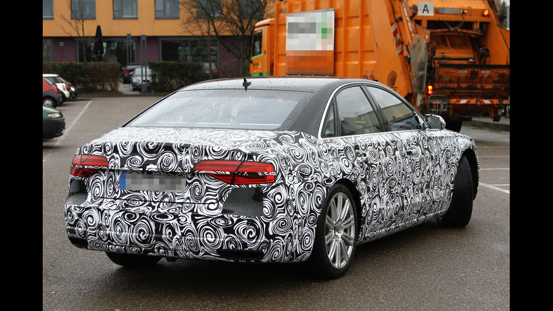Erlkönig Audi A8 Facelift