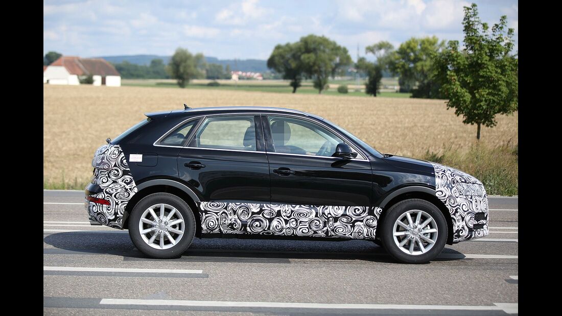 Erlkönig Audi Q3 Facelift