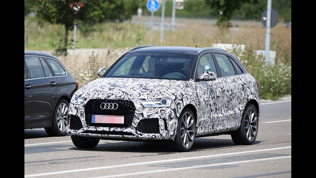 Erlkönig Audi Q3 Facelift