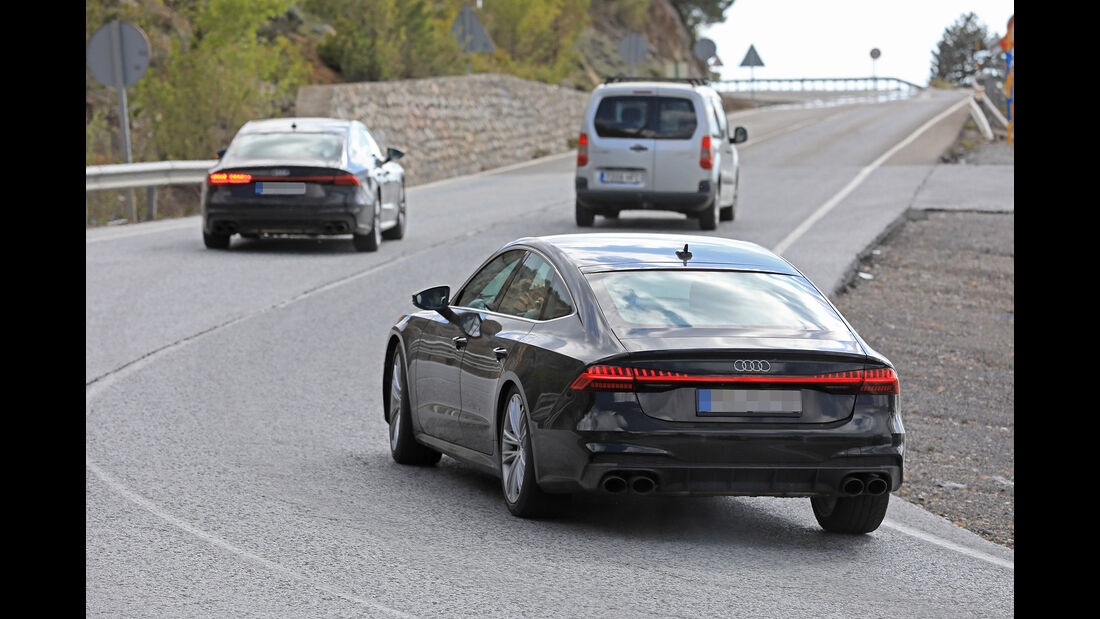 Erlkönig Audi S7