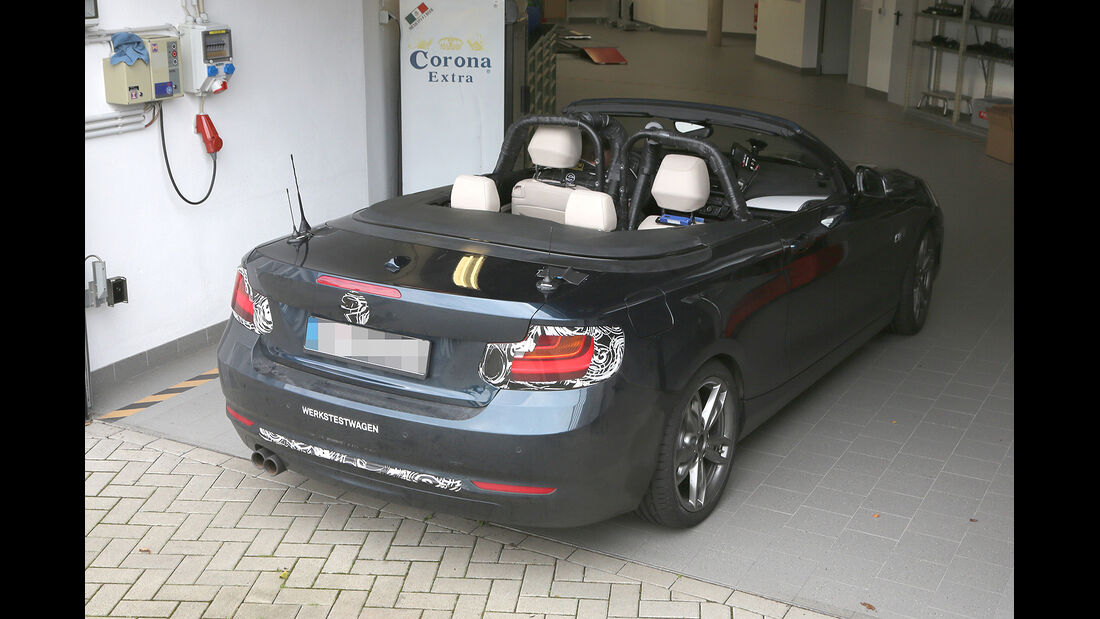 Erlkönig BMW 2er Cabrio