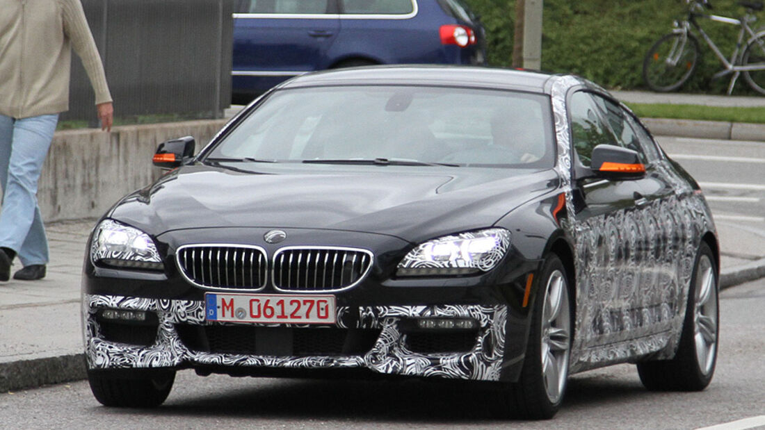 Erlkönig BMW 6er Gran Coupé M-Paket