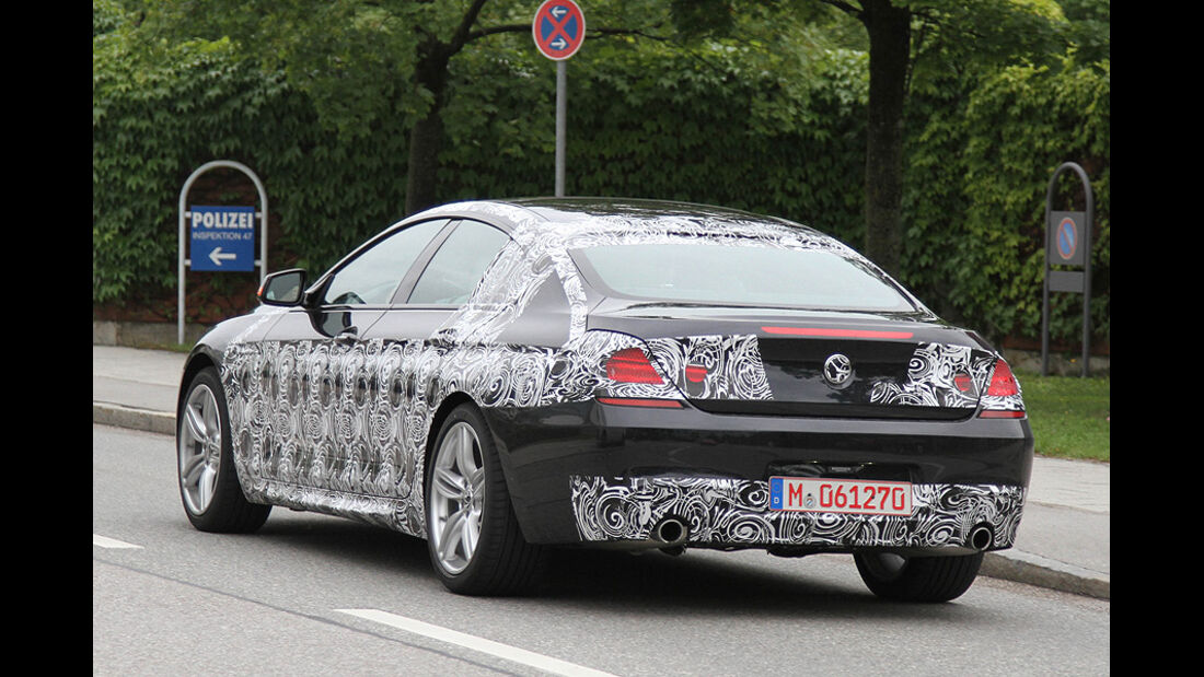 Erlkönig BMW 6er Gran Coupé M-Paket