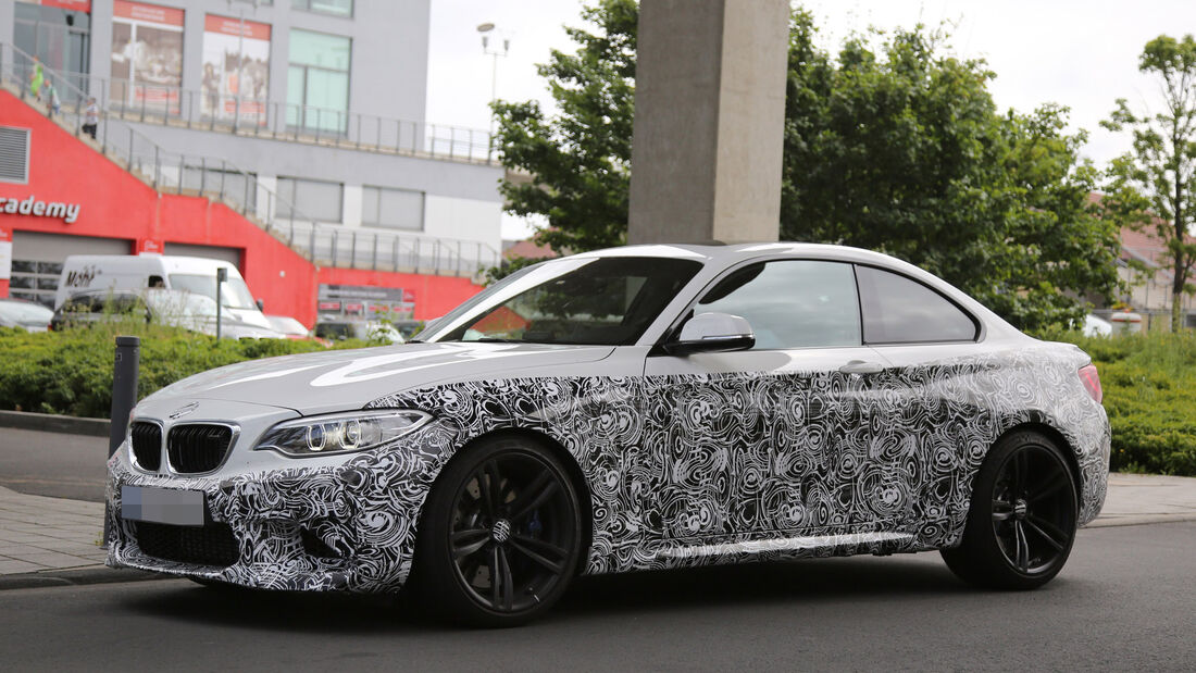 Erlkönig BMW M2 Juli 2015