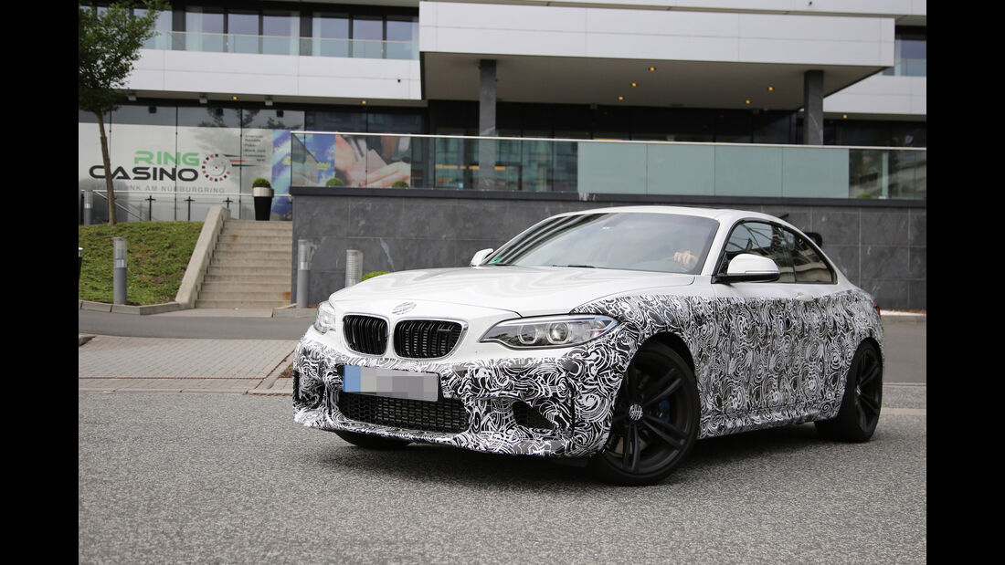 Erlkönig BMW M2 Juli 2015