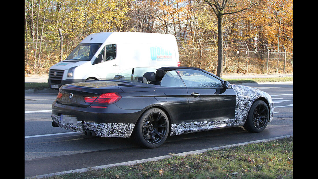 Erlkönig BMW M6 Cabrio