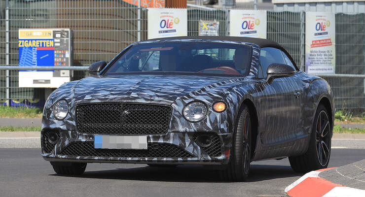 Erlkönig Bentley Continental GTC