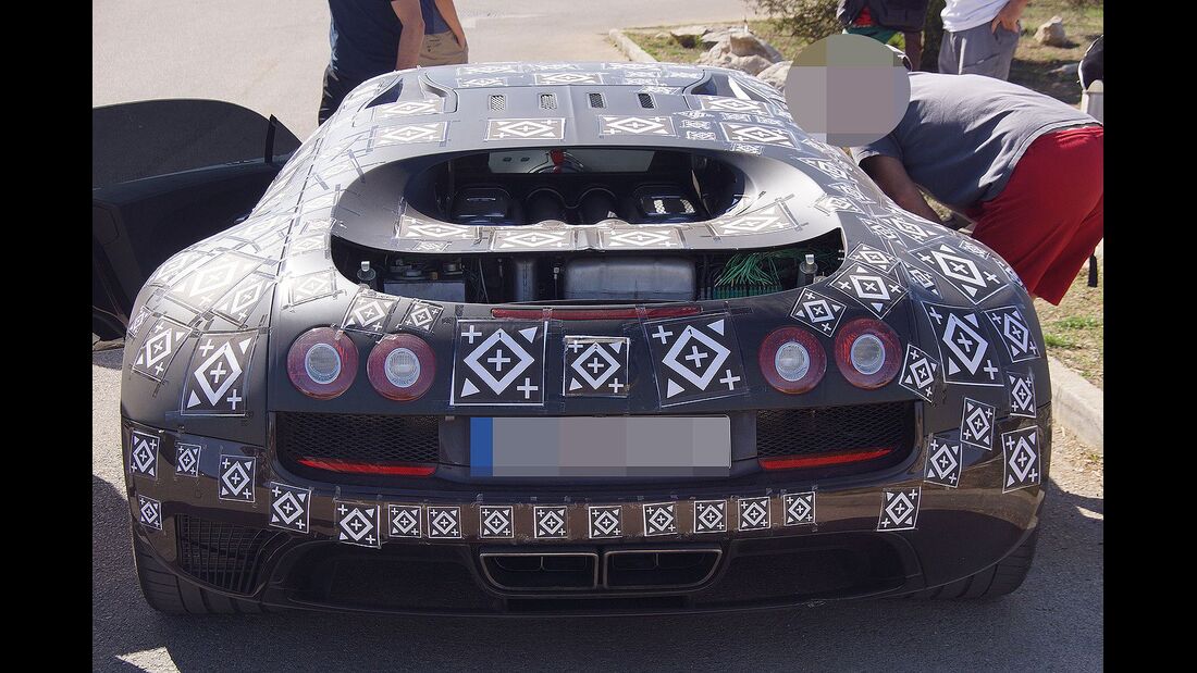 Erlkönig Bugatti