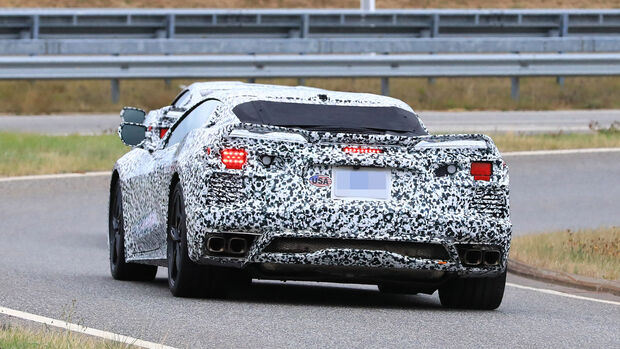 Erlkönig Corvette C8 