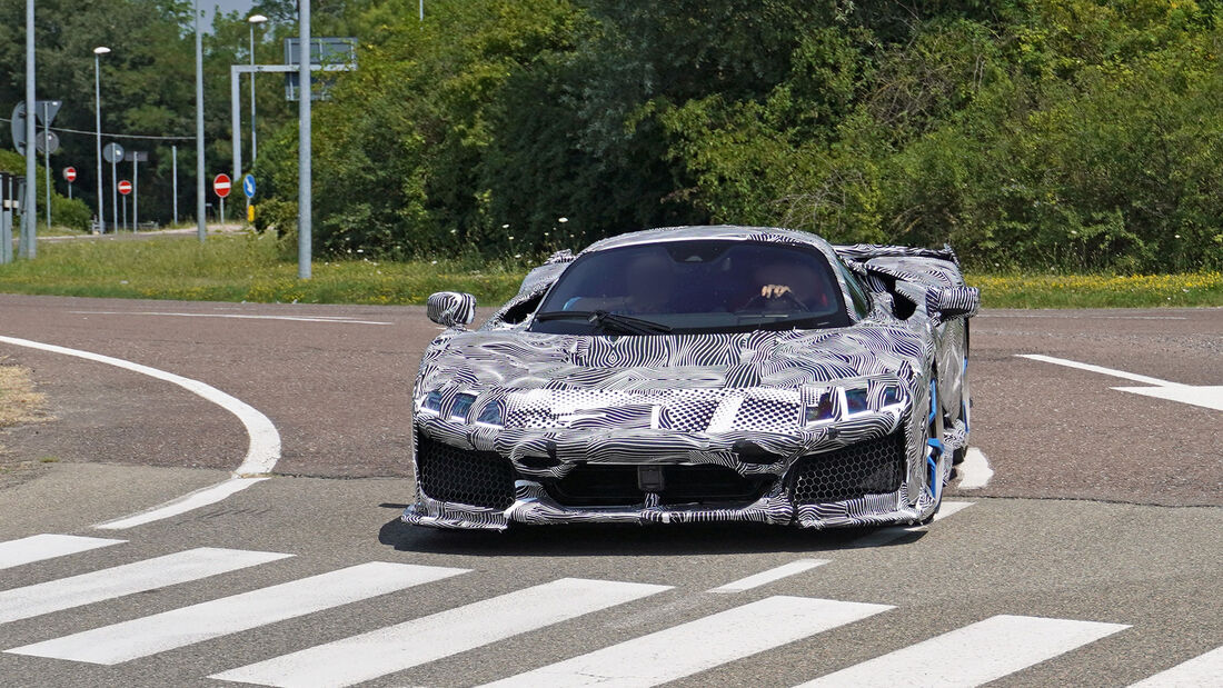 Erlkönig Ferrari F250 LaFerrari-Nachfolger