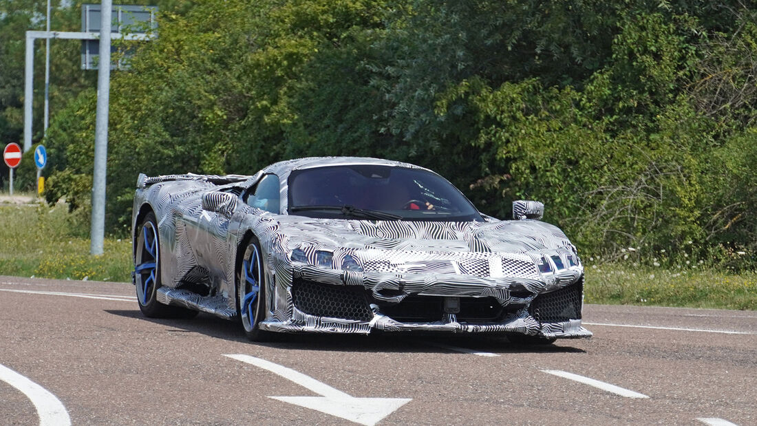 Erlkönig Ferrari F250 LaFerrari-Nachfolger