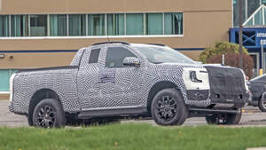 Erlkoenig Ford Ranger Supercab Wild Track