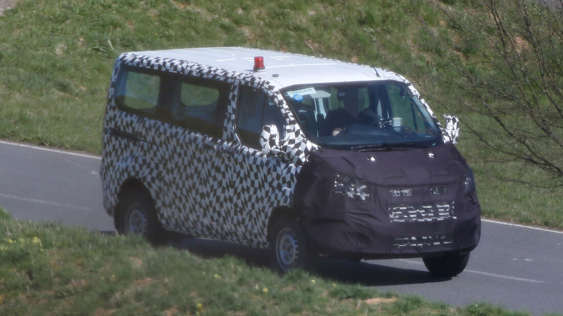 Erlkönig Ford Transit Facelift