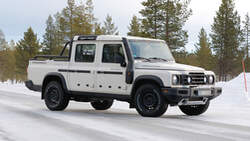 Erlkönig Ineos Grenadier Pick-up