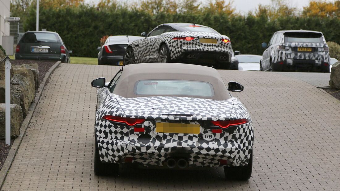 Erlkönig Jaguar F-Type Coupé