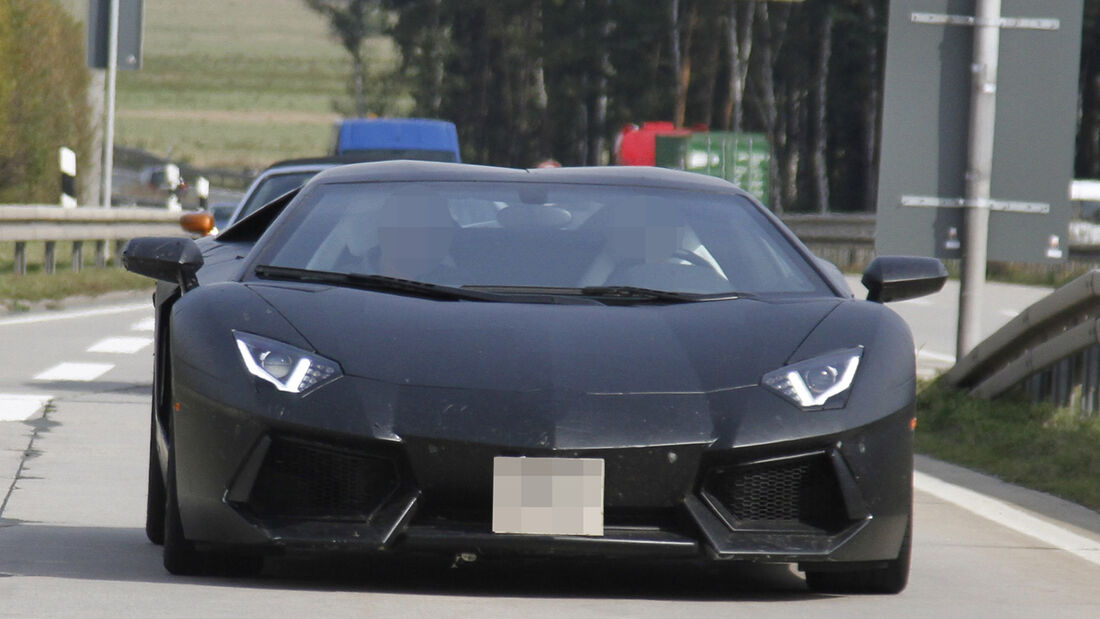 Erlkönig Lamborghini Aventador Roadster