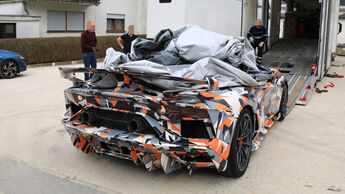 Erlkönig Lamborghini Aventador SVJ