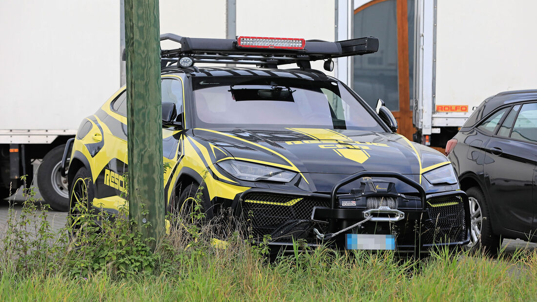 Erlkönig Lamborghini Urus Rescue 