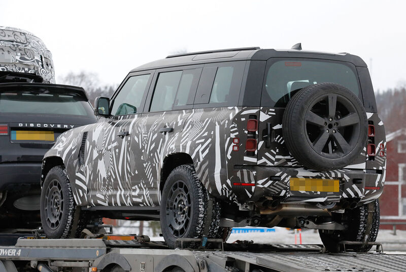 Erlkönig Land Rover Defender SVX