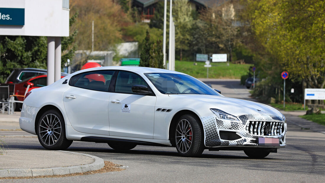 Erlkönig Maserati Quattroporte Facelift