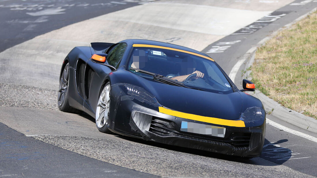 Erlkönig McLaren P13 Muletto