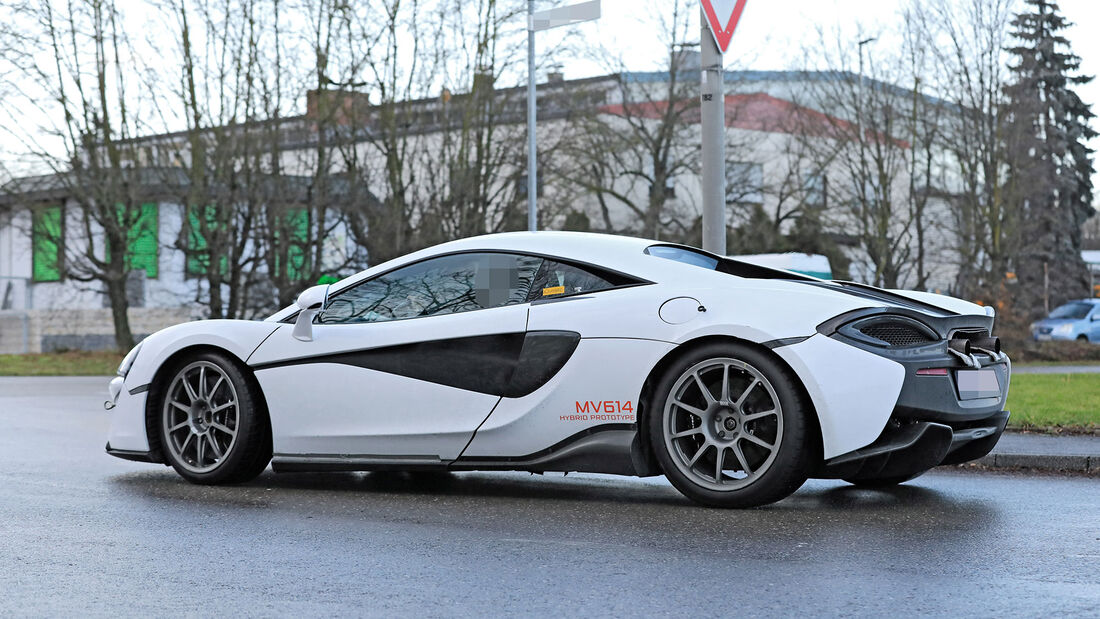 Erlkönig McLaren Sports Series Hybrid 