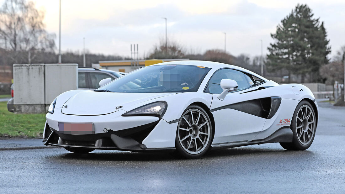 Erlkönig McLaren Sports Series Hybrid 