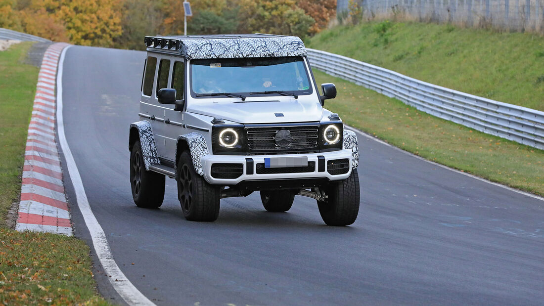 Erlkonig Mercedes Amg G 63 4x4 G Klasse Als Hardcore Offroader Auto Motor Und Sport