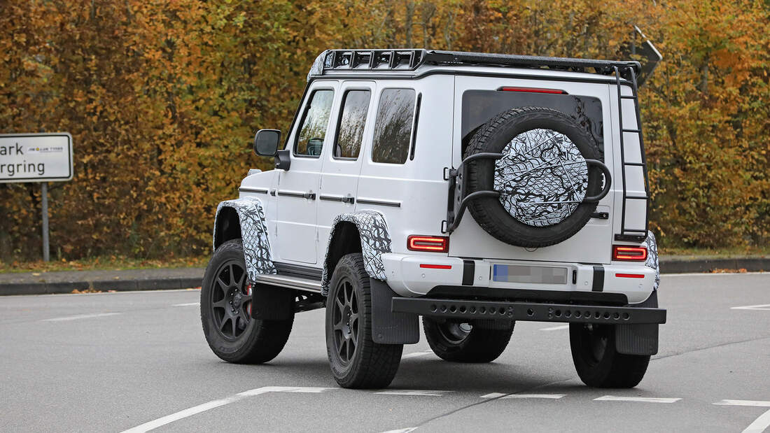 Erlkonig Mercedes Amg G 63 4x4 G Klasse Als Hardcore Offroader Auto Motor Und Sport