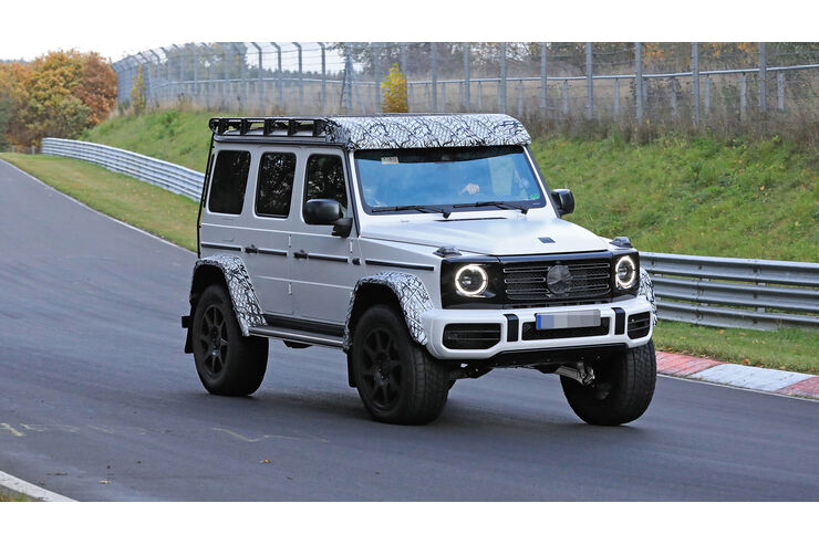 Erlkonig Mercedes Amg G 63 4x4 G Klasse Als Hardcore Offroader Auto Motor Und Sport