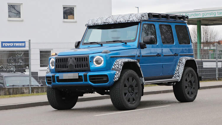 Erlkonig Mercedes Amg G 63 4x4 G Als Hardcore Offroader Auto Motor Und Sport