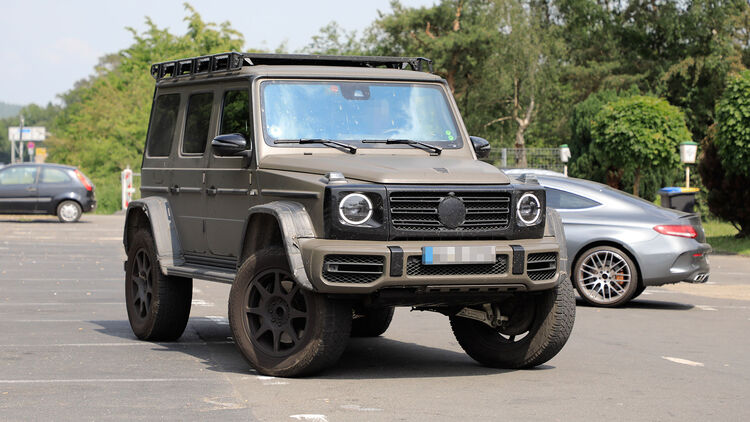 Erlkonig Mercedes Amg G 63 4x4 G Klasse Als Hardcore Offroader Auto Motor Und Sport