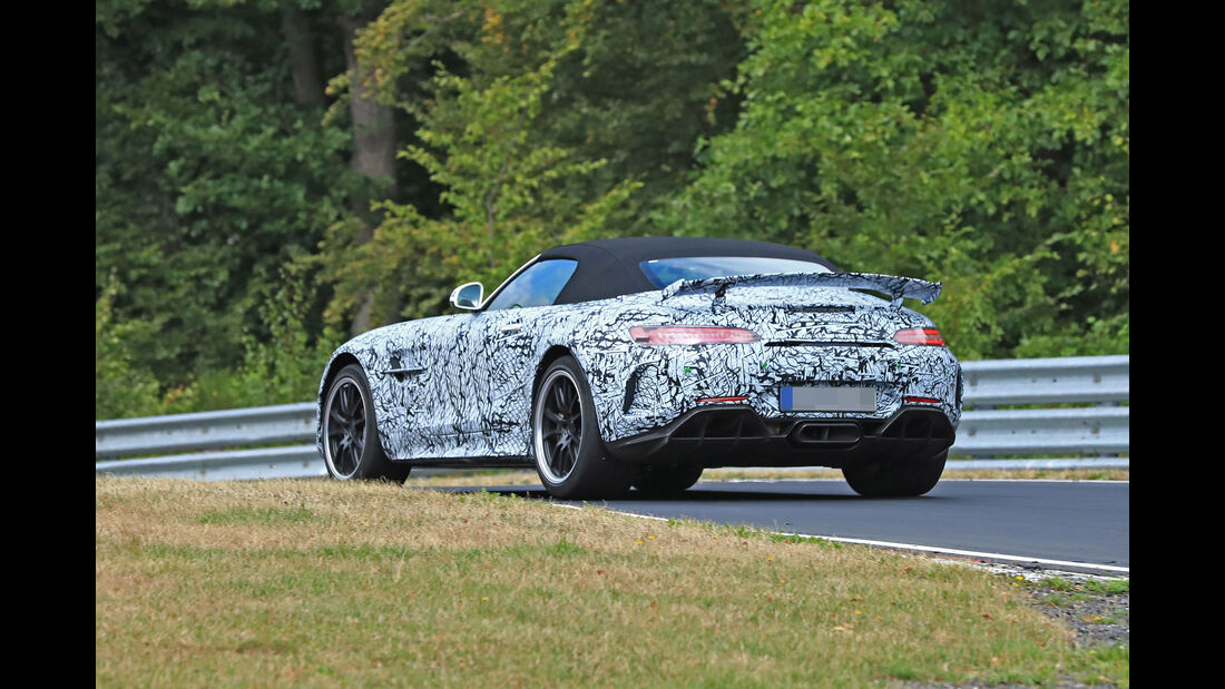 Erlkönig Mercedes-AMG GT R Roadster