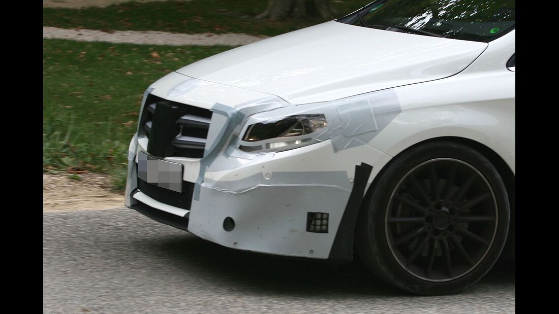 Erlkönig Mercedes B-Klasse Facelift