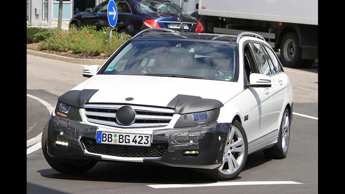Erlkönig Mercedes C-Klasse T-Modell
