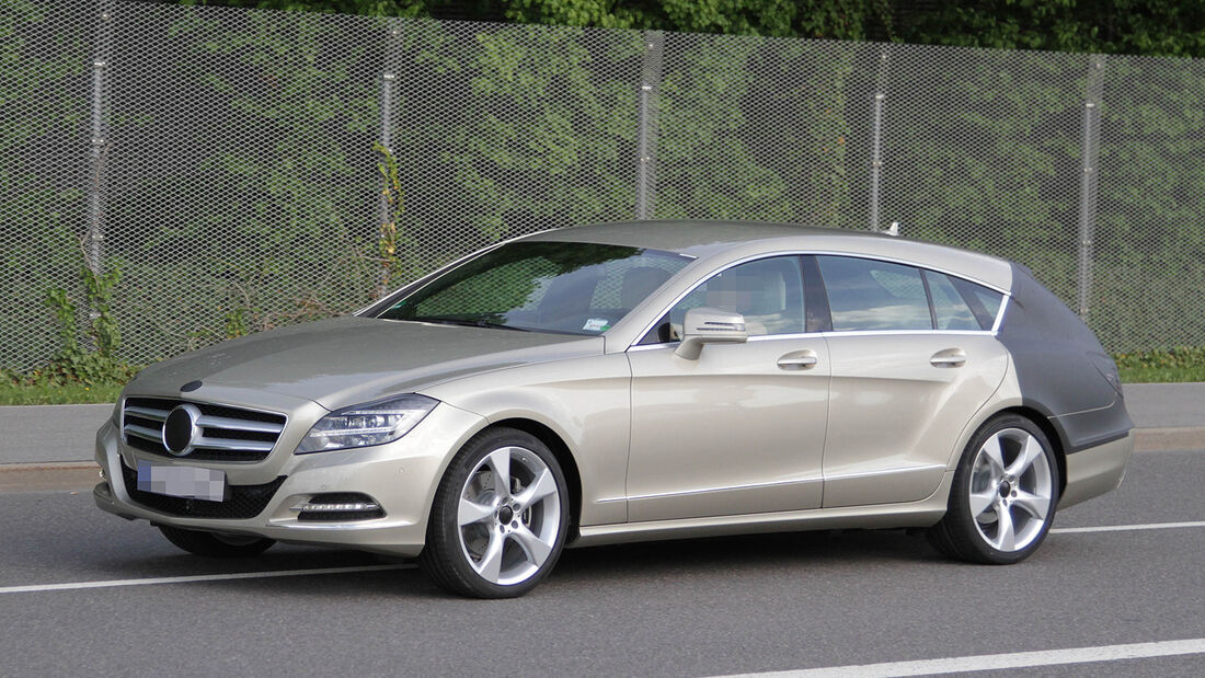 Erlkönig Mercedes CLS Shooting Brake