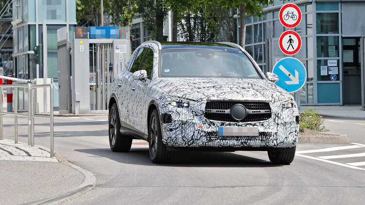 Mercedes Glc Erlkonig Neuauflage Startet 2022 Auto Motor Und Sport