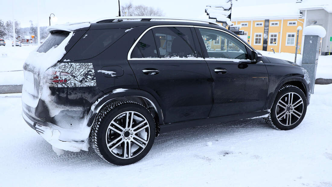 Erlkönig Mercedes GLE