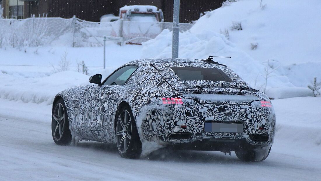 Erlkönig Mercedes GT AMG