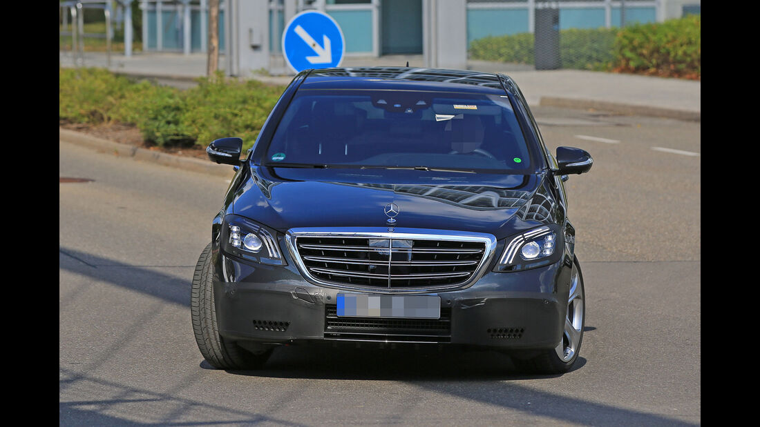 Erlkönig Mercedes S-Klasse